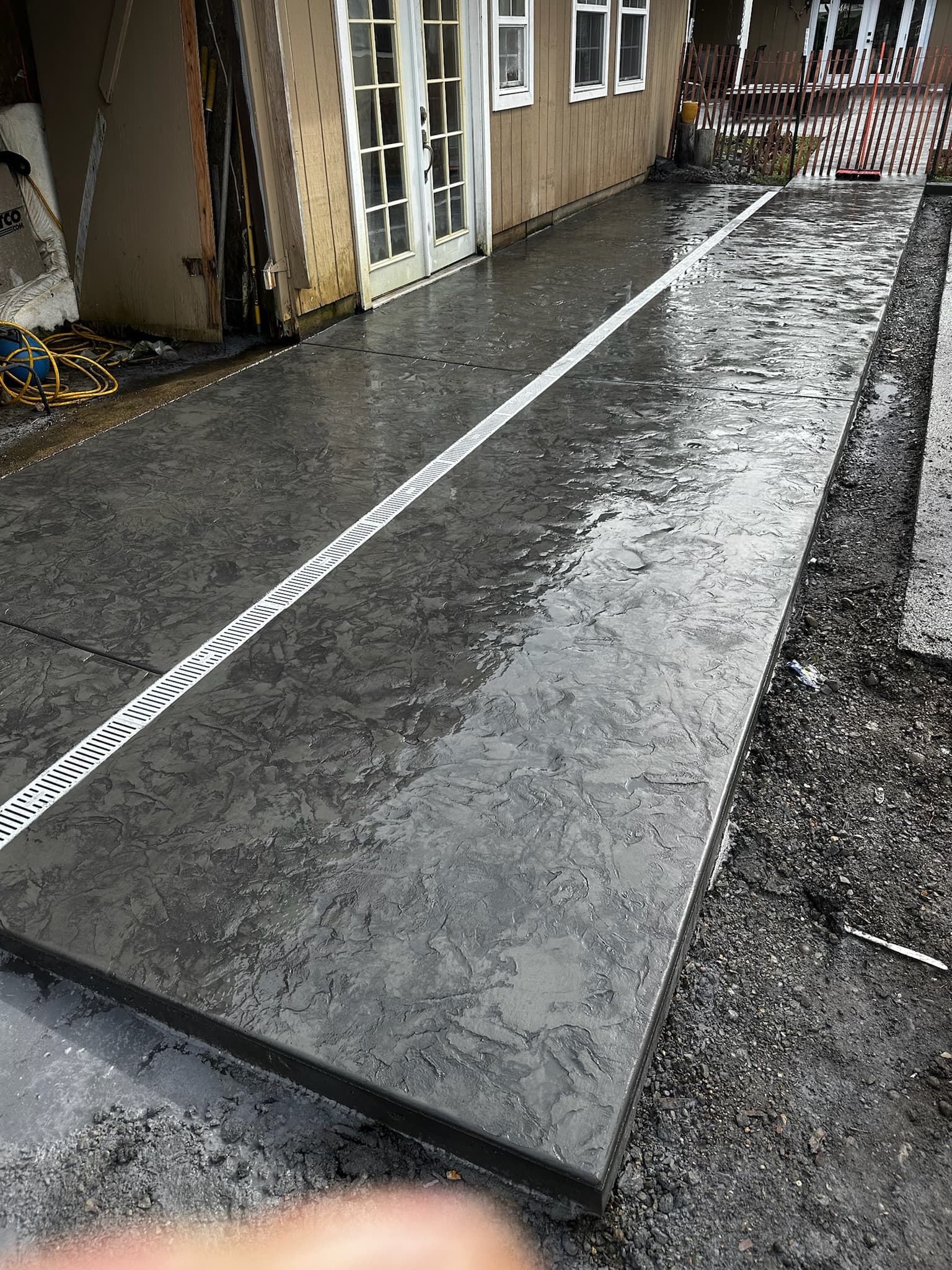 Concrete flatwork project by Material Masters Concrete