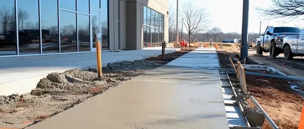 concrete garden edging