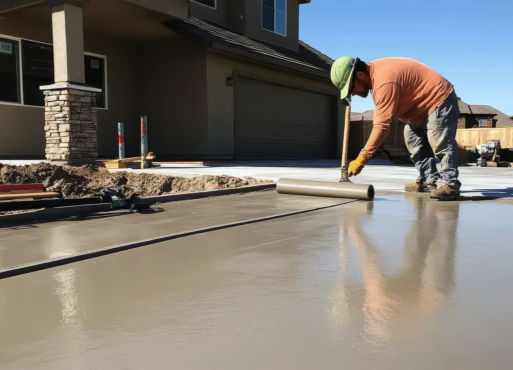 Concrete Driveway Installation - Material Masters Concrete