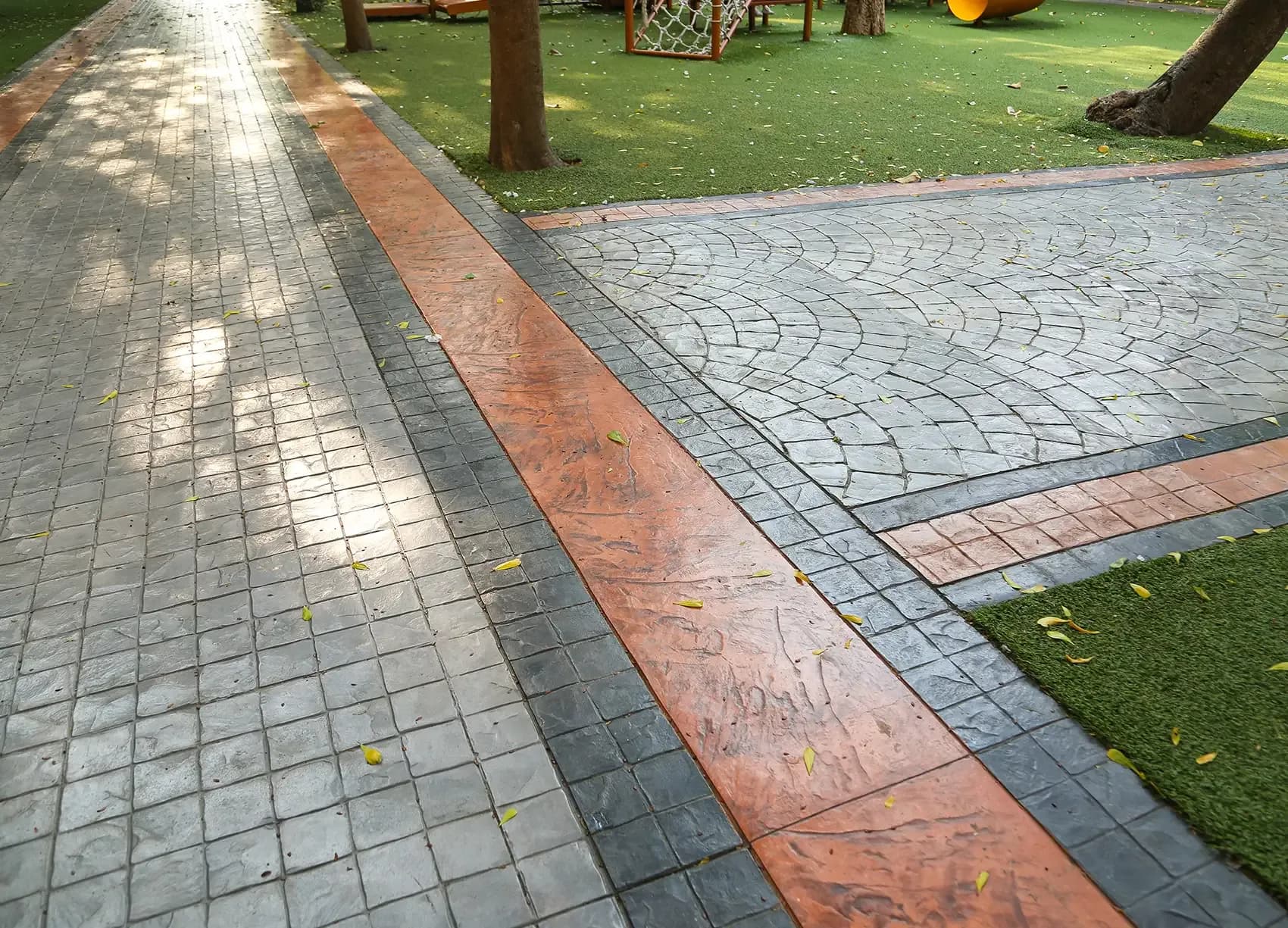 Decorative concrete services by Material Masters Concrete in Washington